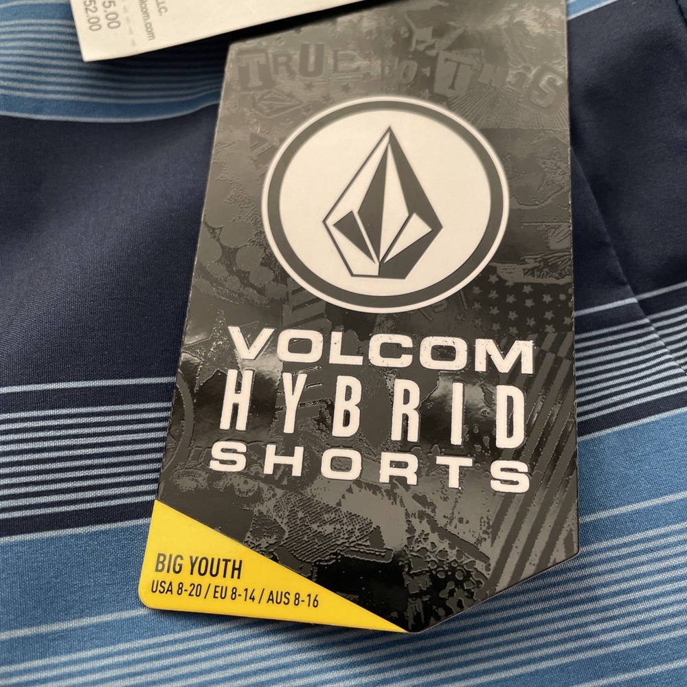 Volcom Big Youth/Juniors Size 29 Fricken‎ Cross Shred Hybrid Shorts 6" - Picture 10 of 10